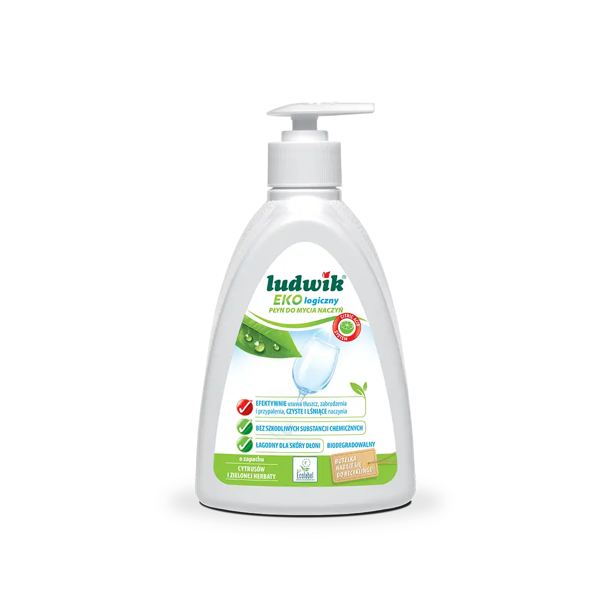 Płyn do naczyń Ludwik Ekologiczny 475 ml
