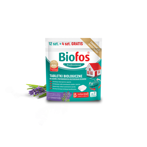 Tabletki do szamb Biofos Professional