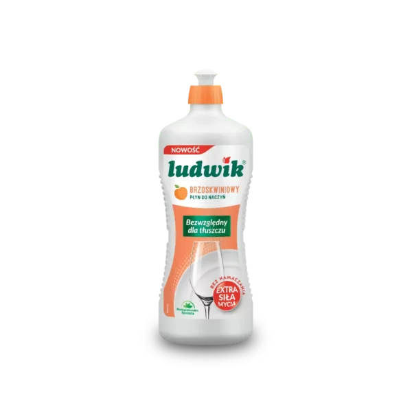 Ludwik Płyn do mycia naczyń brzoskwiniowy 900 g