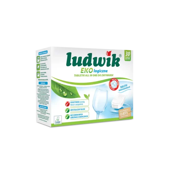 Ludwik Ekologiczny Tabletki do zmywarki All in One 30 szt