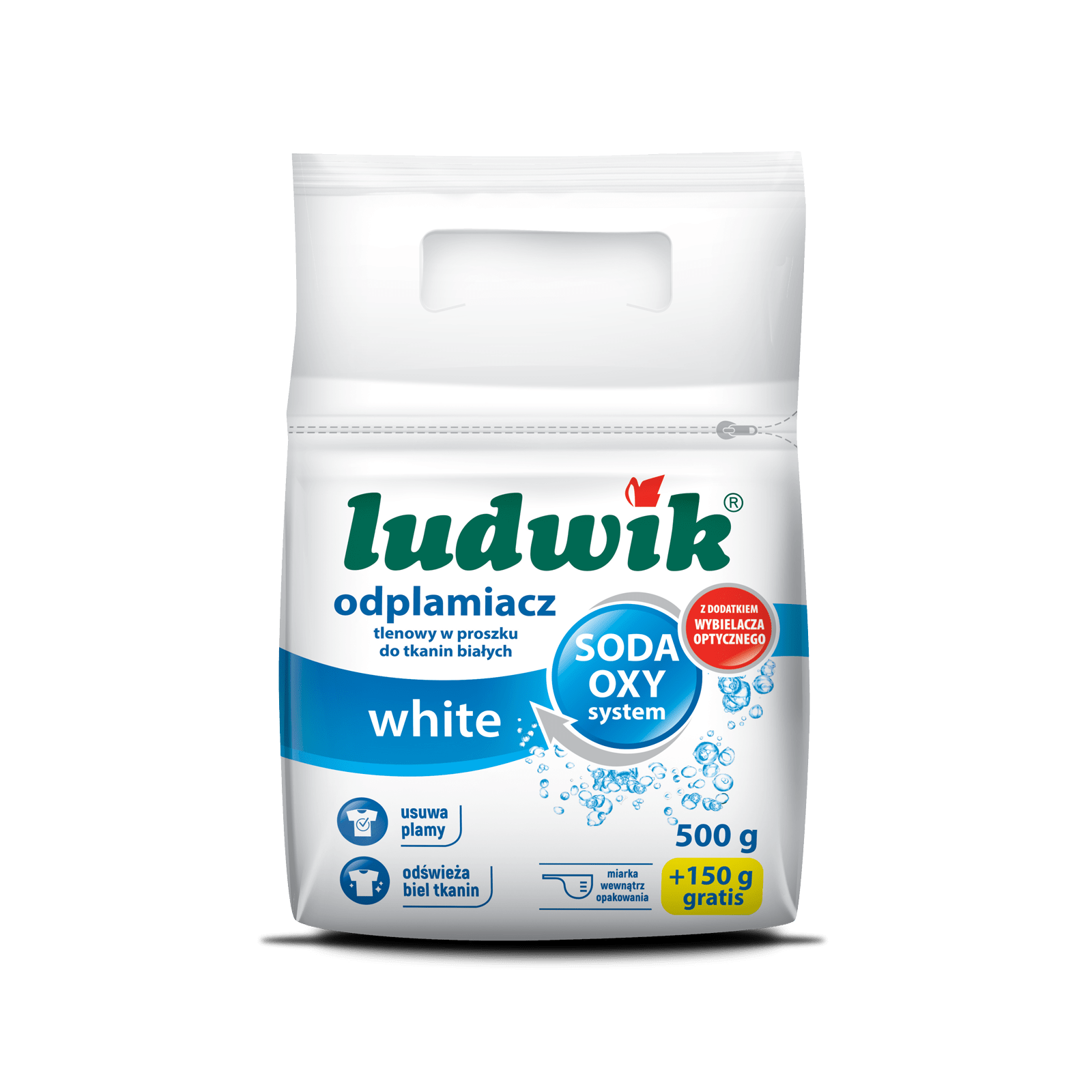 ludwik odplamiacz do białych tkanin