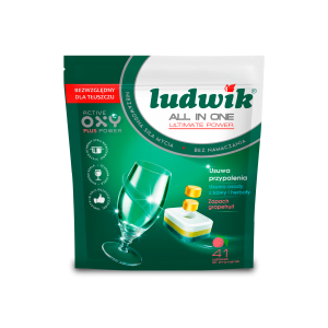 Tabletki do zmywarki grapefruit Ludwik ALL in One