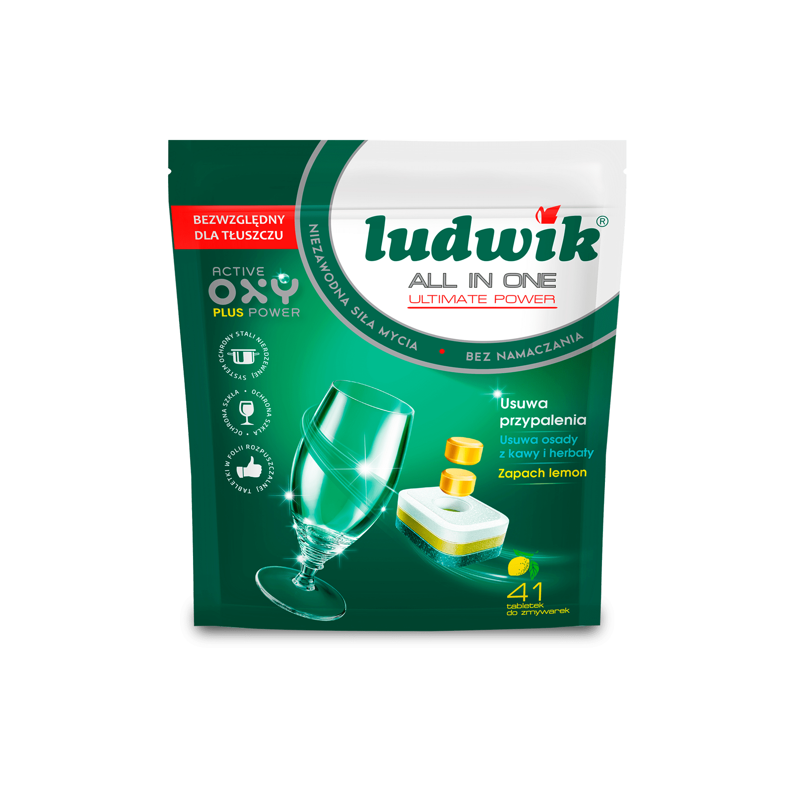 Tabletki do zmywarki lemon