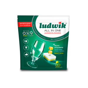 Tabletki do zmywarek lemon Ludwik ALL in One