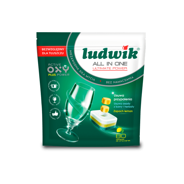 Tabletki do zmywarek lemon Ludwik ALL in One