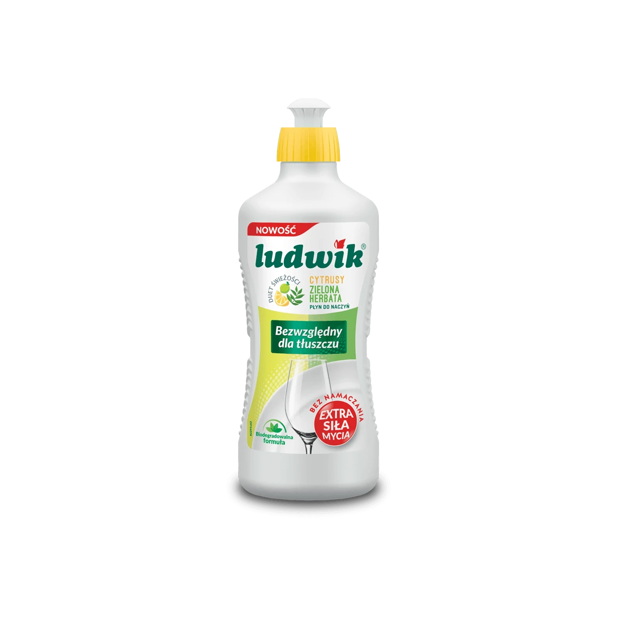 Ludwik do naczyń cytrusy z zieloną herbatą Duet Świeżości 450 g