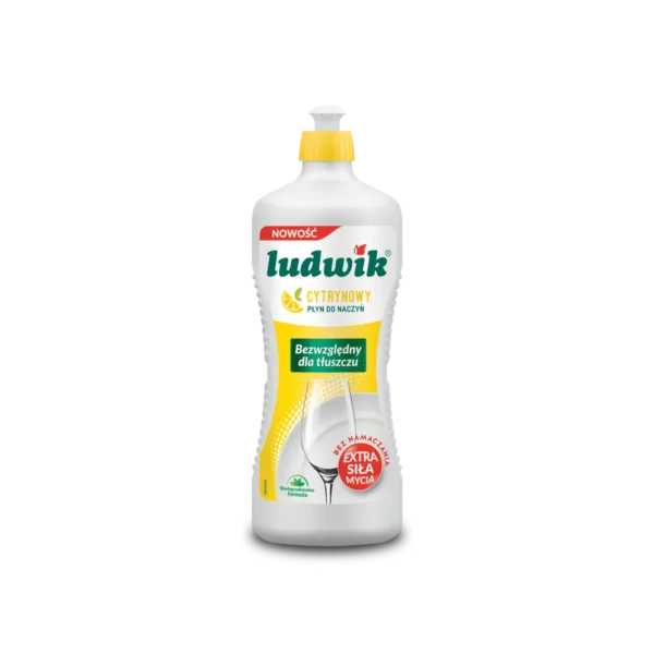Ludwik Płyn do mycia naczyń cytrynowy 900 g