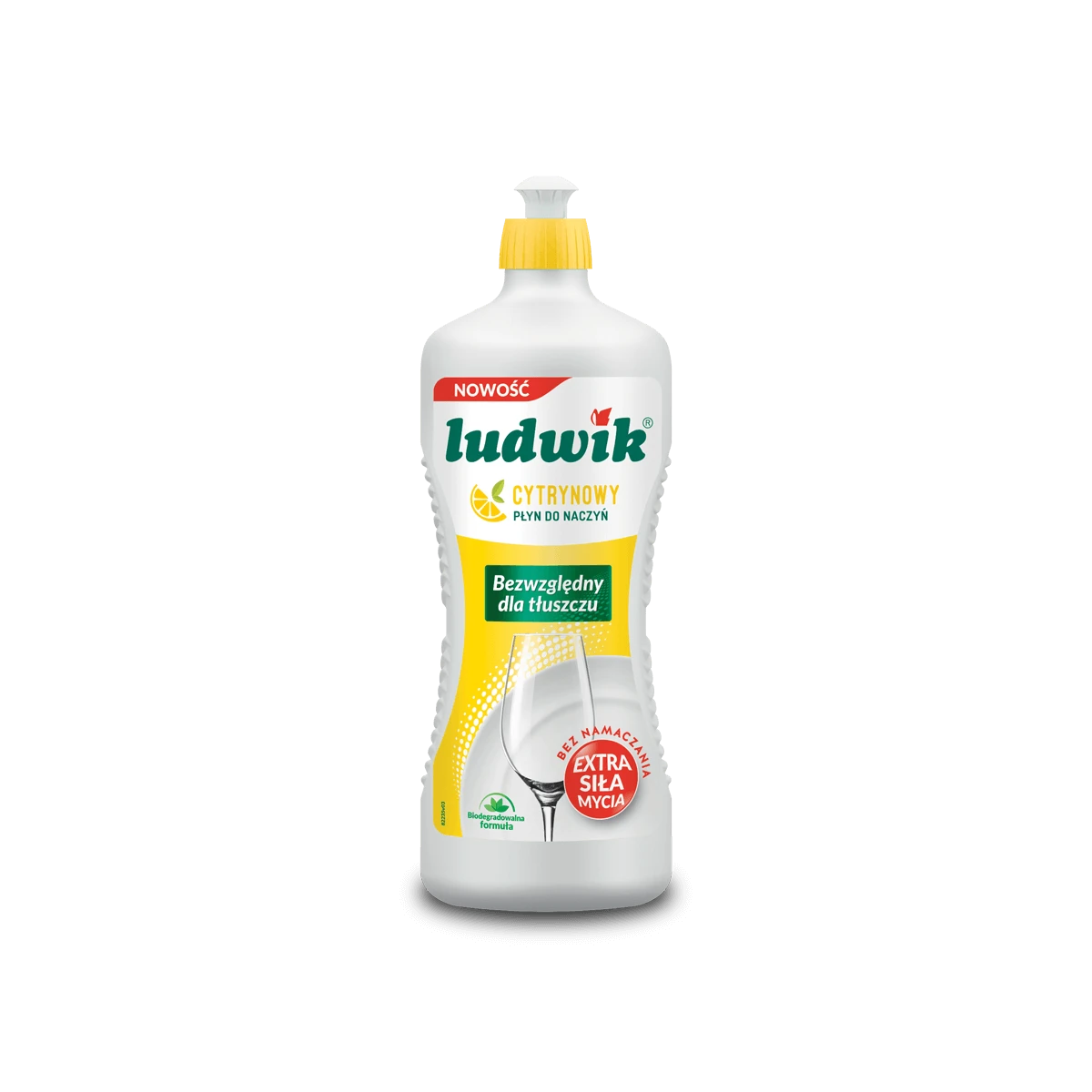 Ludwik Płyn do mycia naczyń cytrynowy 900 g