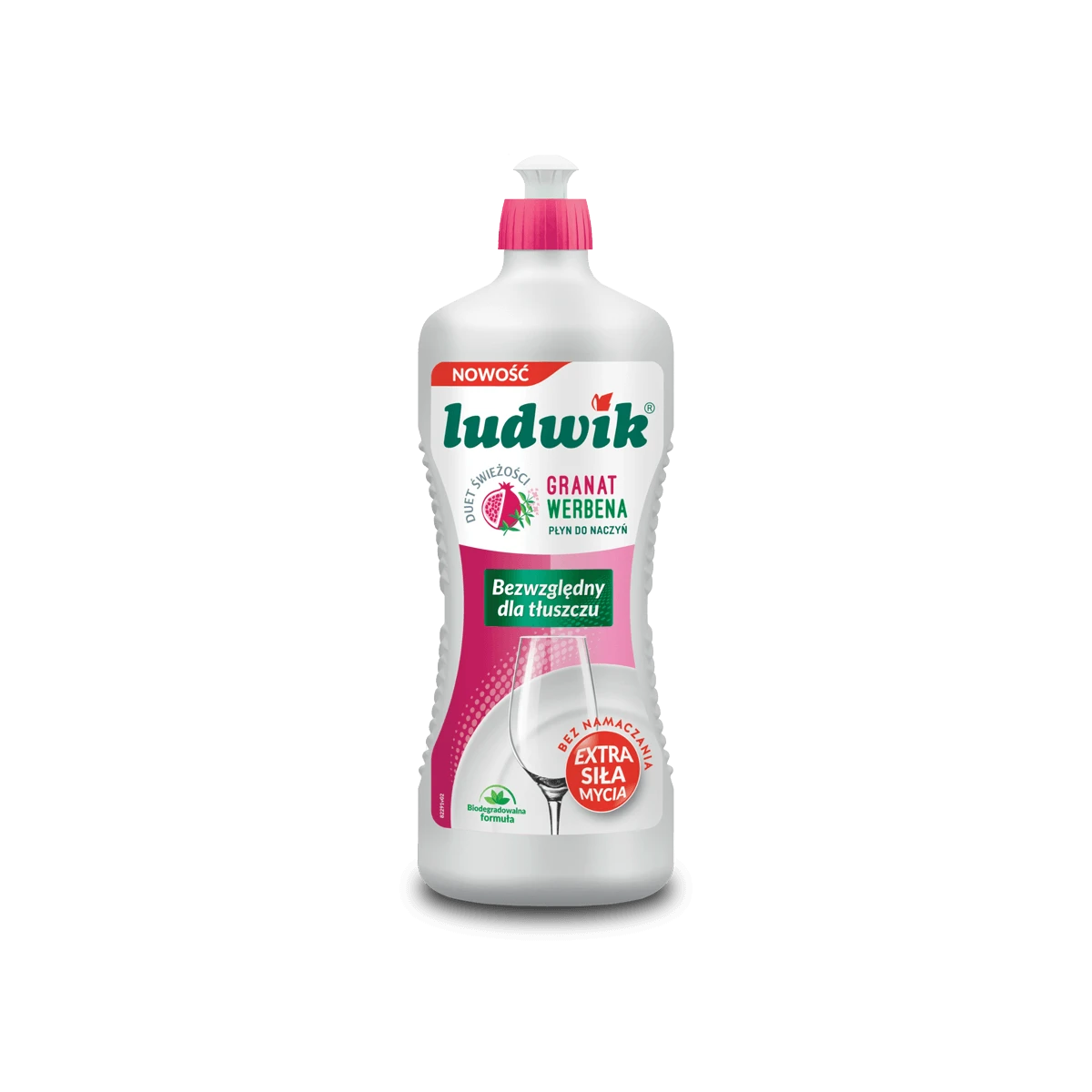 Ludwik Płyn do naczyń granat z werbeną Duet Świeżości 900 g