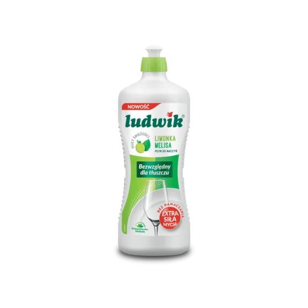 Ludwik Płyn do naczyń limonka z melisą Duet Świeżości  900 g