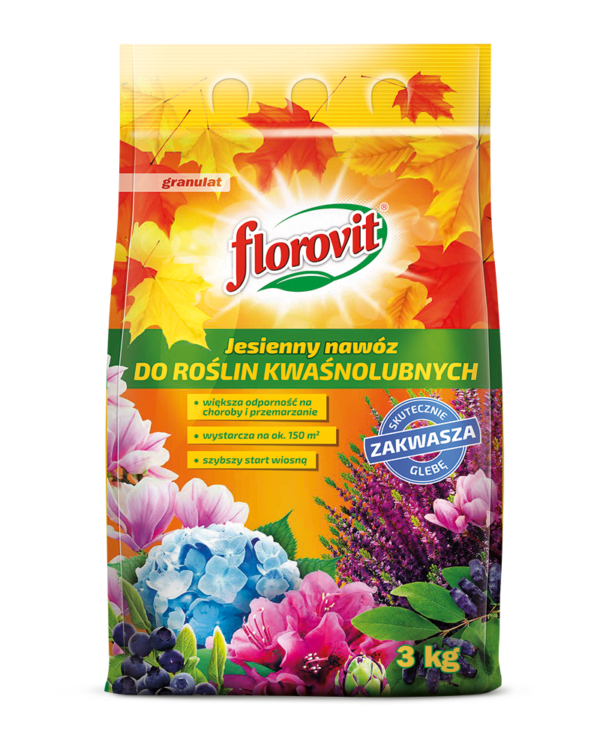 Florovit jesienny do roślin kwaśnolubnych