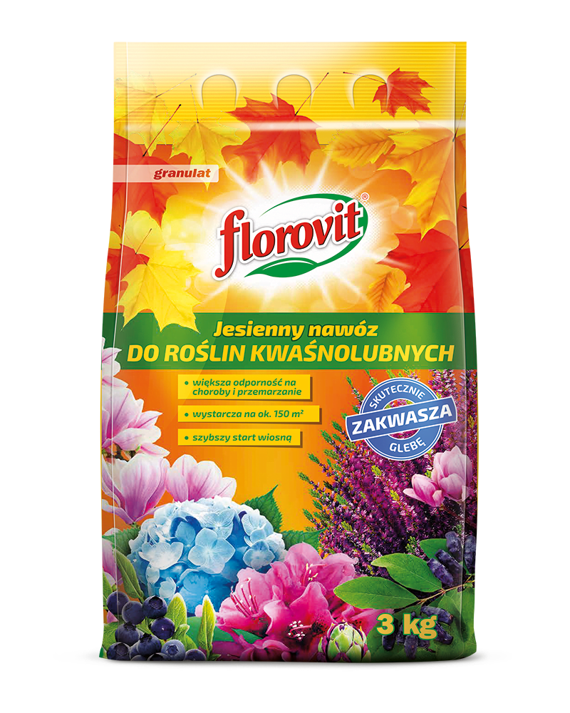 Florovit jesienny do roślin kwaśnolubnych