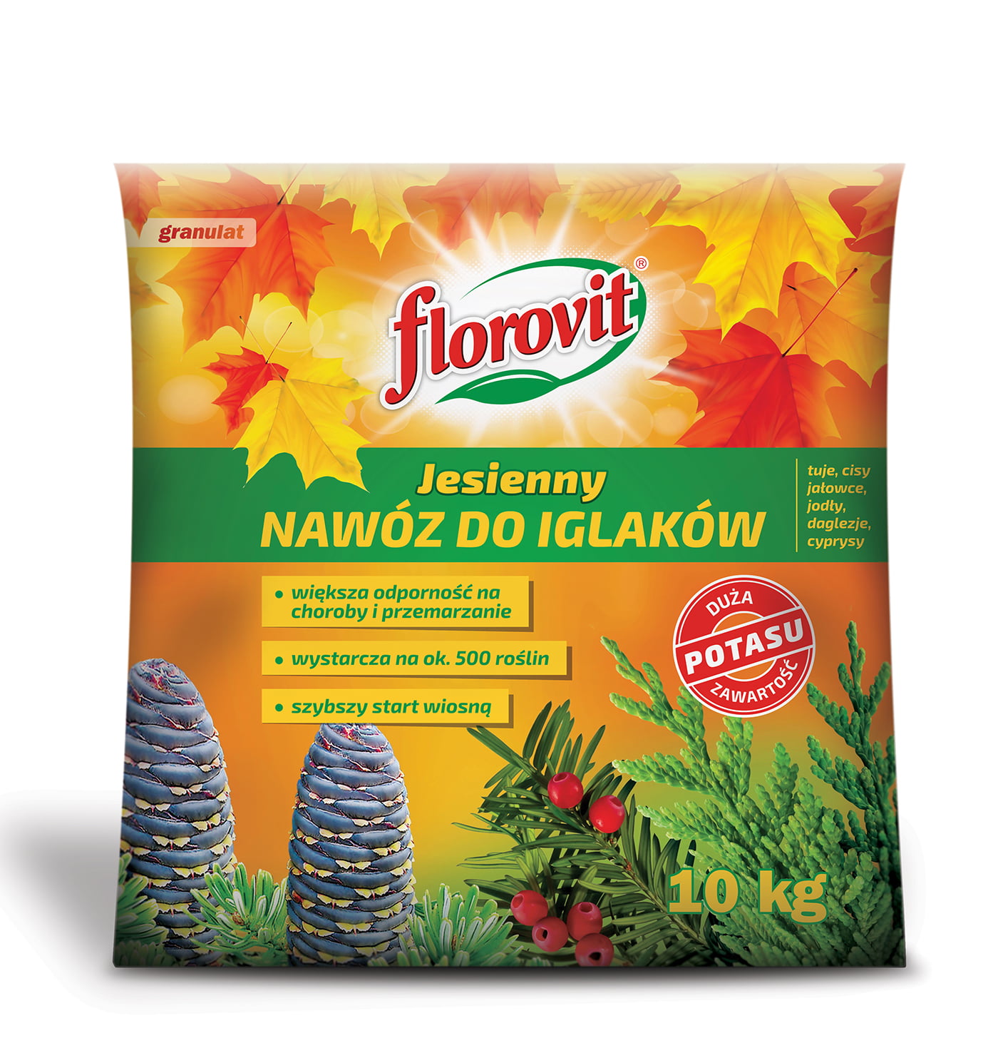 Florovit jesienny nawóz do iglaków