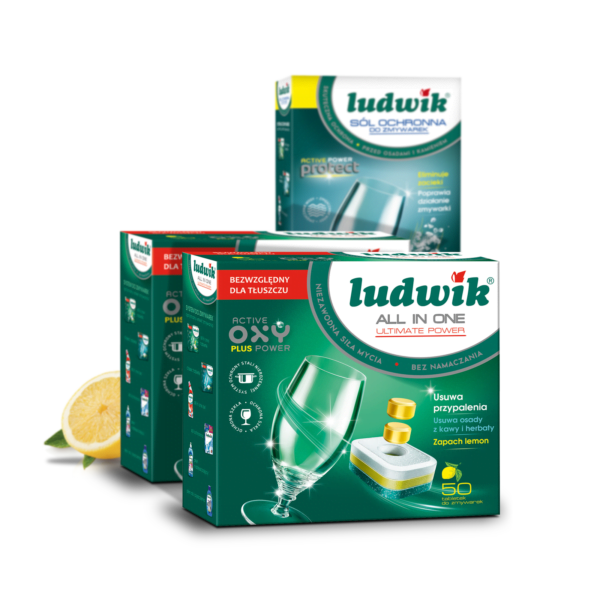 ludwik tabletki do zmywarki + ochrona