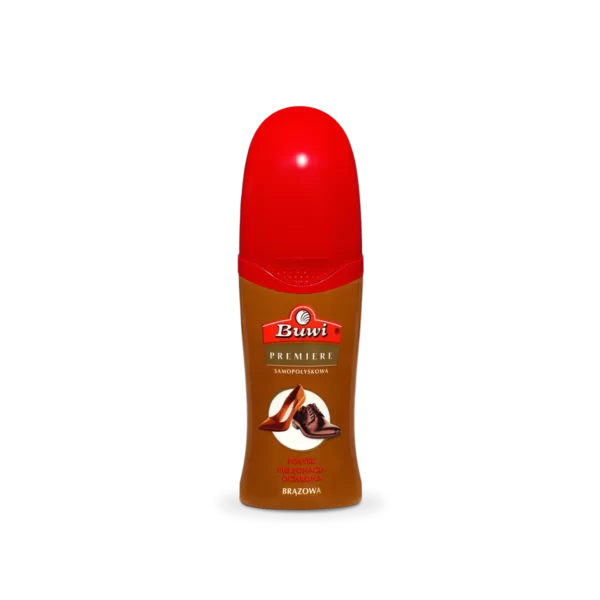 BUWI PREMIERE pasta samopołyskowa do obuwia 60 ml brązowa