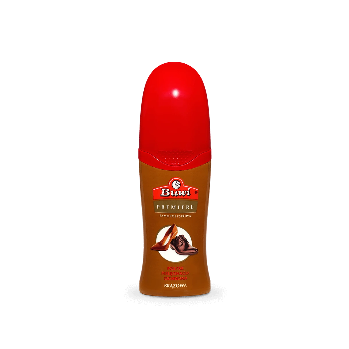 BUWI PREMIERE pasta samopołyskowa do obuwia 60 ml brązowa
