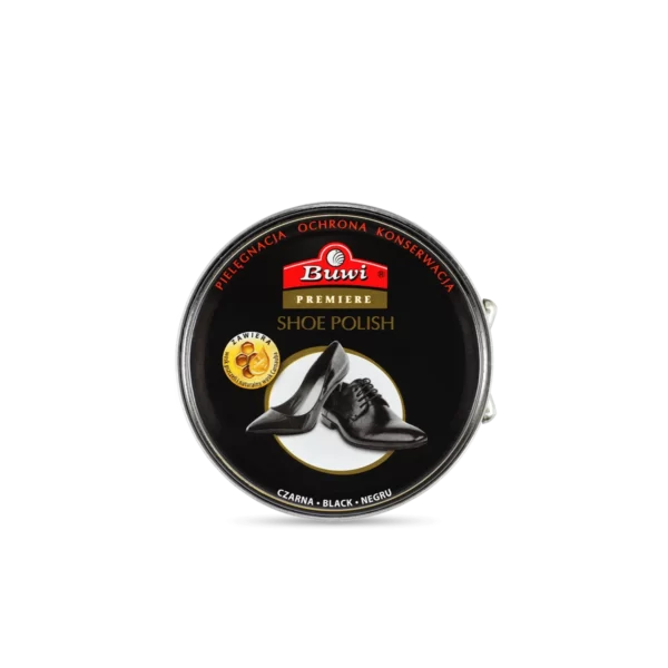 BUWI  PREMIERE pasta do obuwia w puszce 40 ml czarna