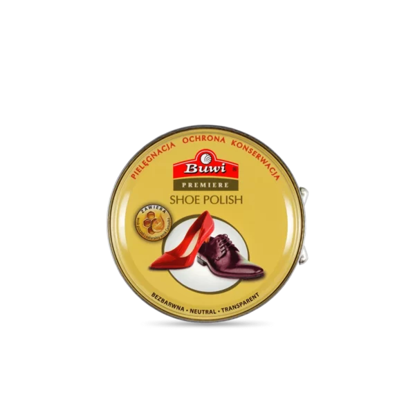 BUWI PREMIERE pasta bezbarwna w puszce do obuwia  40 ml