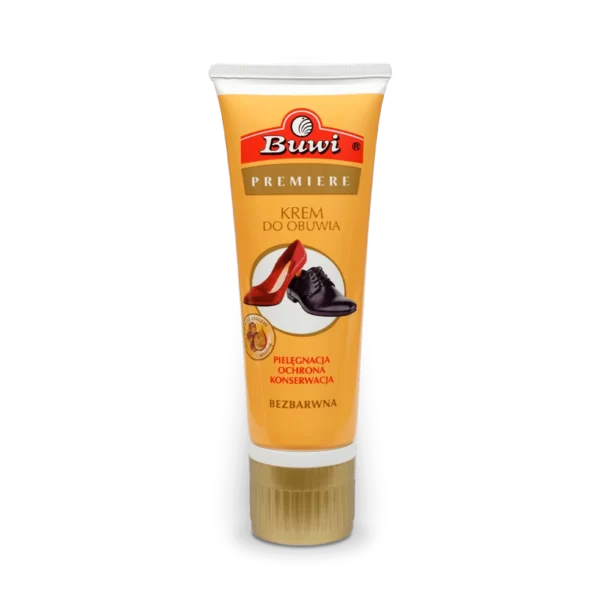 BUWI PREMIERE bezbarwny krem do obuwia 75 ml