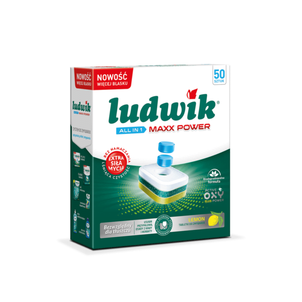 Tabletki do zmywarek Ludwik MAXX Power
