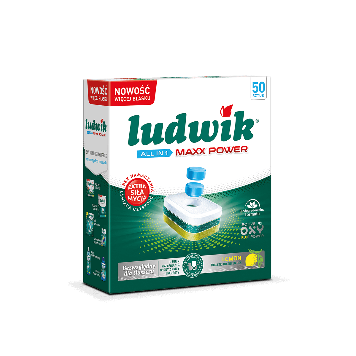 Tabletki do zmywarek Ludwik MAXX Power