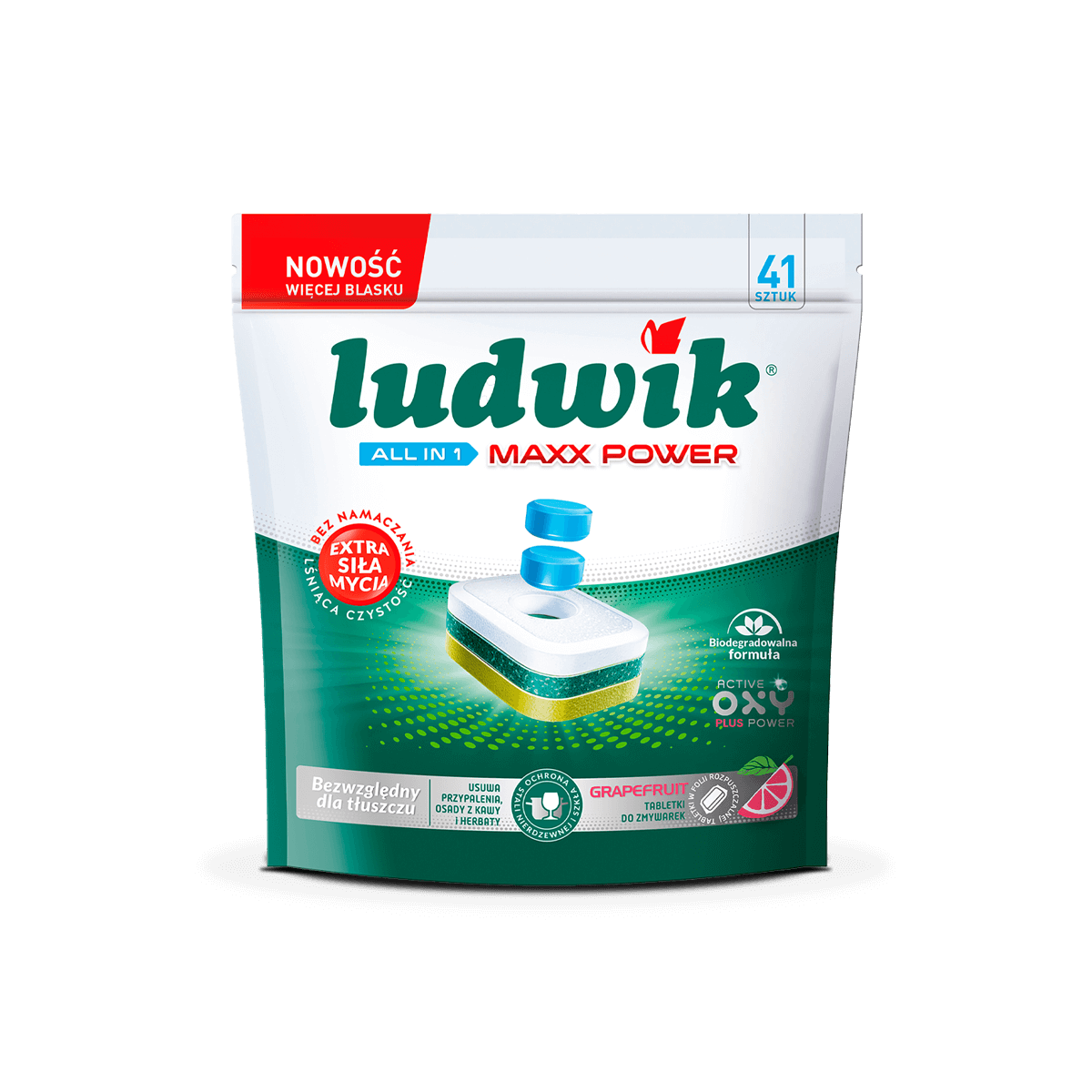 Ludwik tabletki do zmywarki GRAPEFRUIT