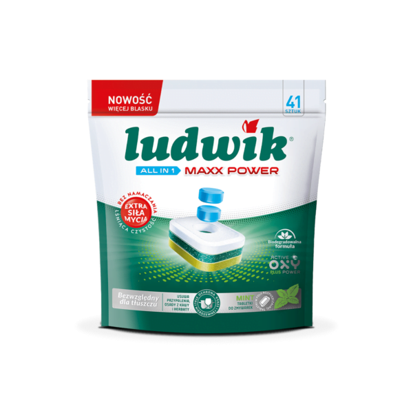 Ludwik tabletki do zmywarki MINT MAXX Power All in 1