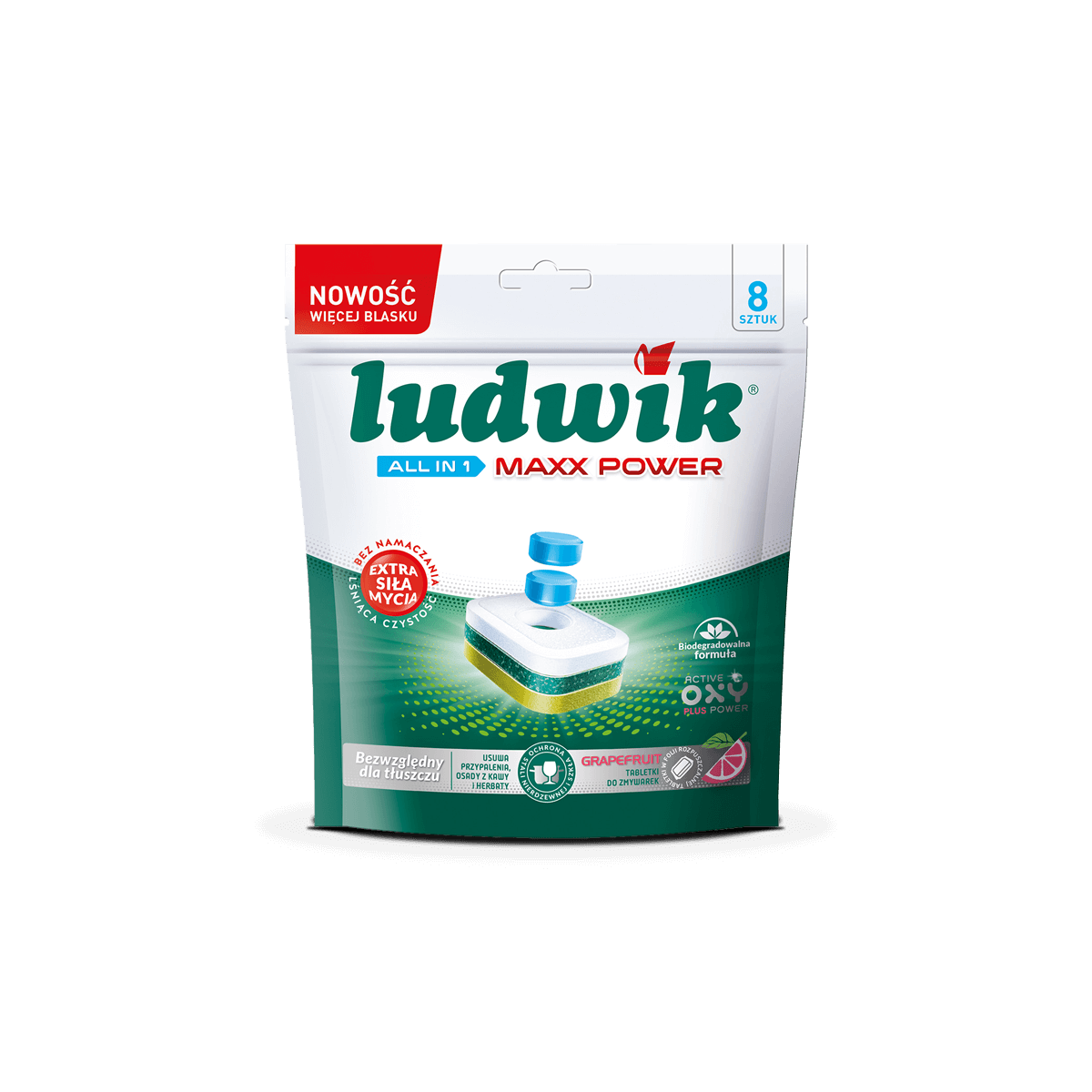 Tabletki do zmywarek Ludwik MAXX Power ALL IN 1