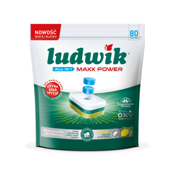 Ludwik tabletki do zmywarek LEMON