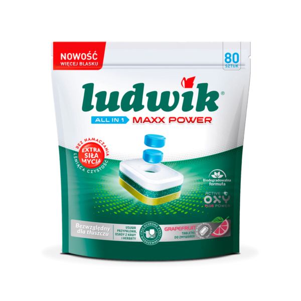 Ludwik tabletki do zmywarek GRAPEFRUIT 
