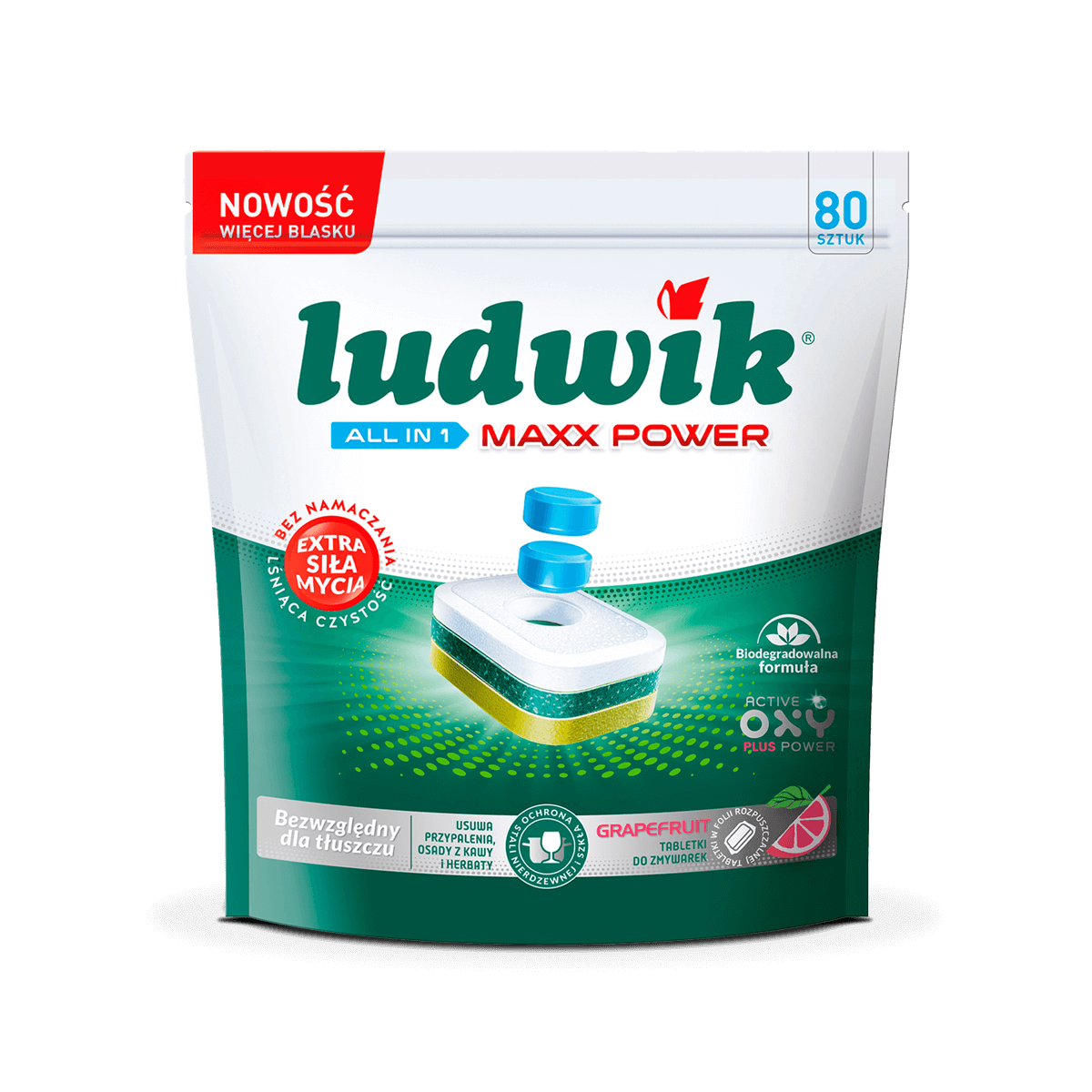 Ludwik tabletki do zmywarek GRAPEFRUIT