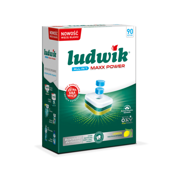 Ludwik tabletki do zmywarki MAXX Power