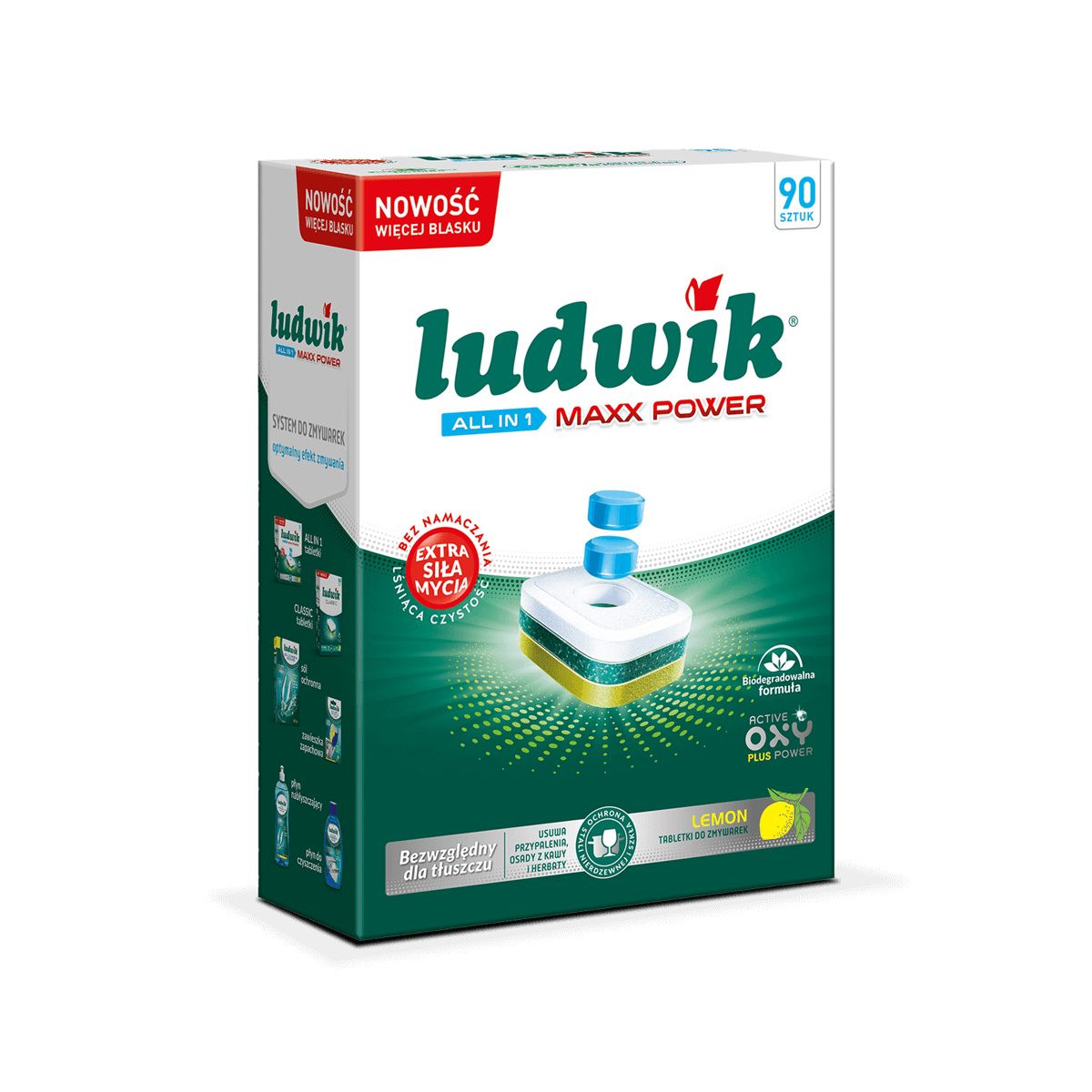 Ludwik tabletki do zmywarki MAXX Power