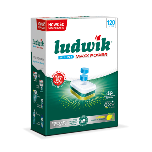 Ludwik tabletki do zmywarek MAXX Power