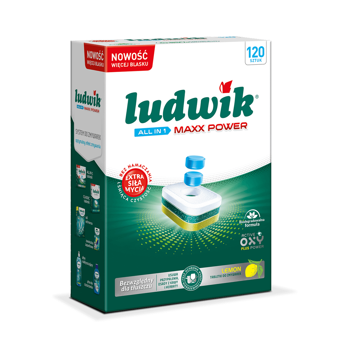 Ludwik tabletki do zmywarek MAXX Power