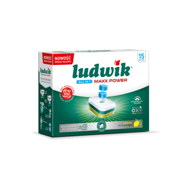 Ludwik tabletki do zmywarki ALL IN 1 MAXX Power 