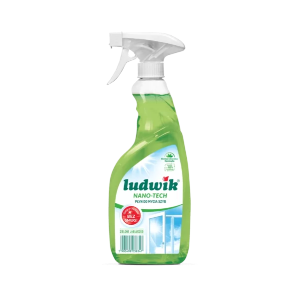 Ludwik Płyn do mycia szyb i glazury nano-tech 600 ml
