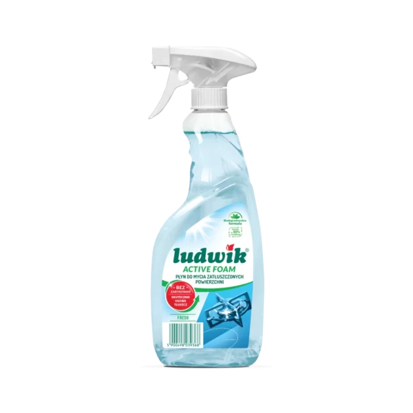 Ludwik Płyn do czyszczenia zatłuszczonych powierzchni fresh 600 ml