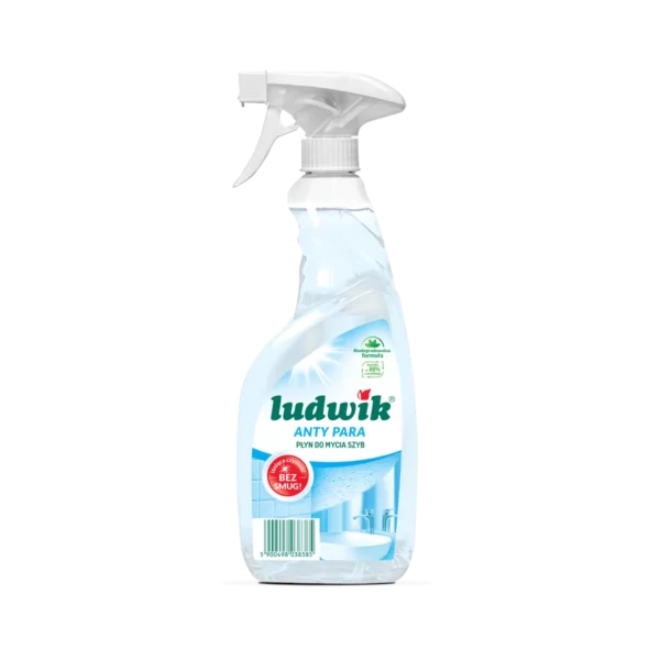 Ludwik Płyn do mycia szyb i glazury anty para 600 ml