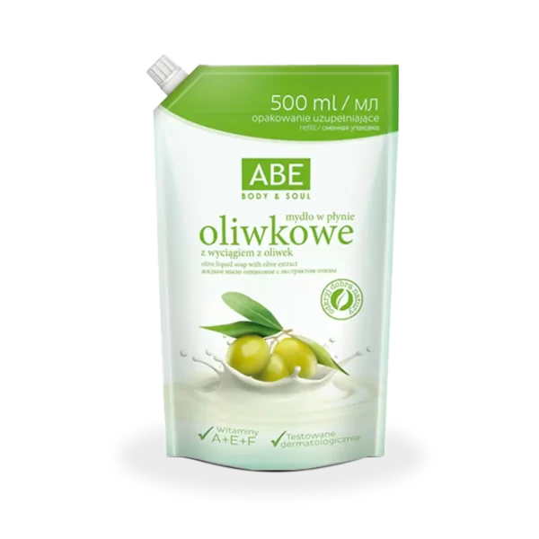 ABE mydło w płynie oliwkowe - zapas