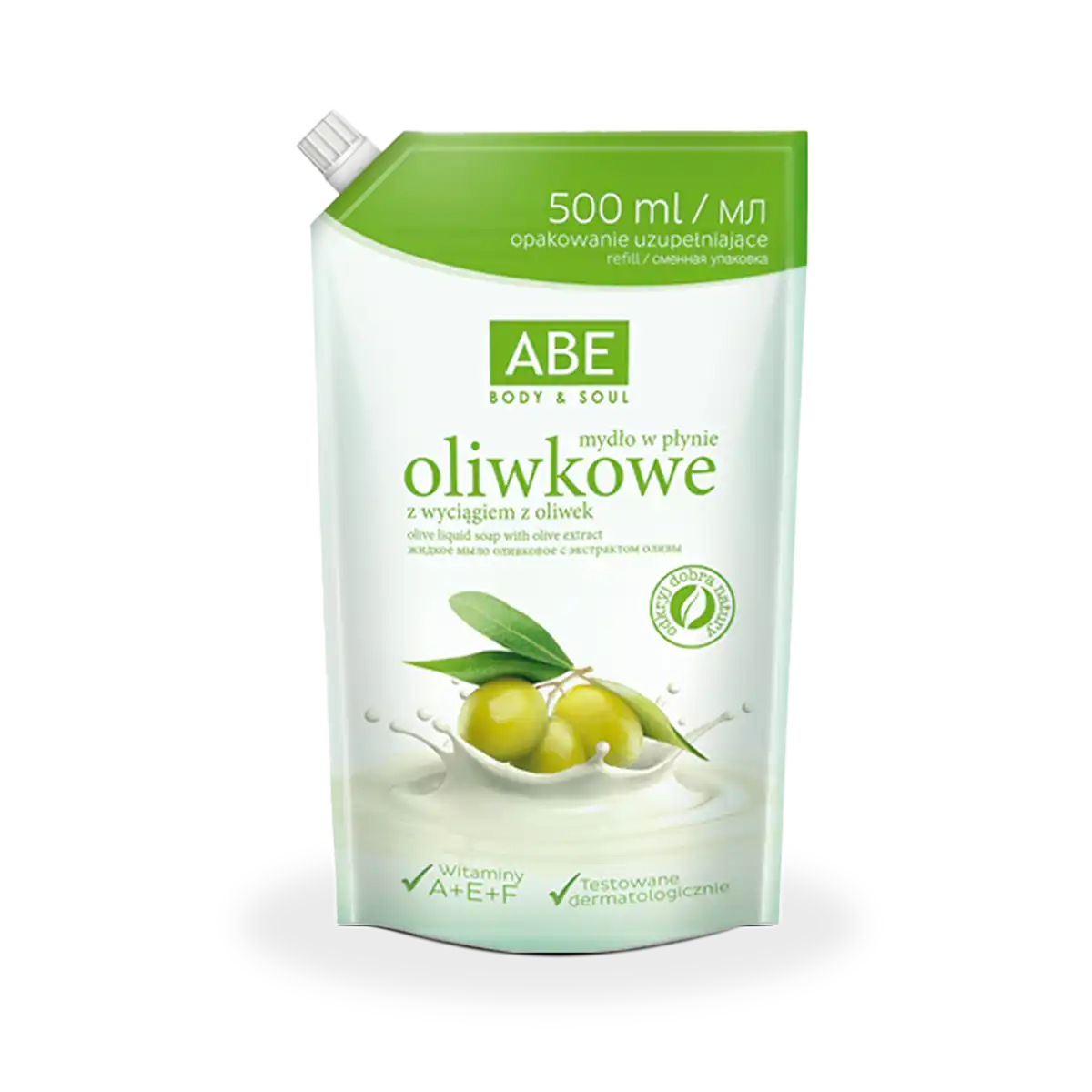 ABE mydło w płynie oliwkowe - zapas