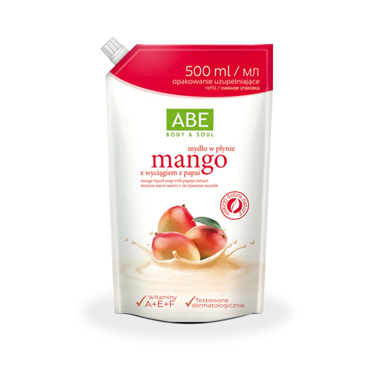 ABE mydło w płynie mango - zapas