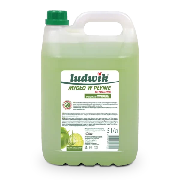 Ludwik mydło antybakteryjne limonka 5 l.