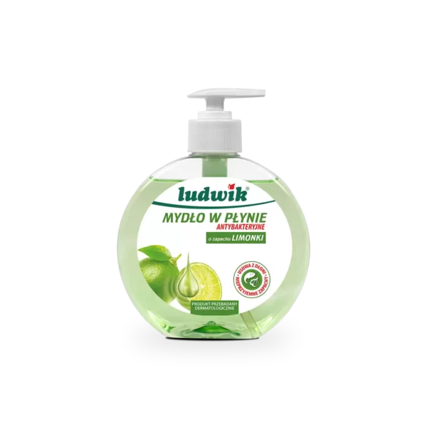 Ludwik mydło antybakteryjne o zapachu limonki