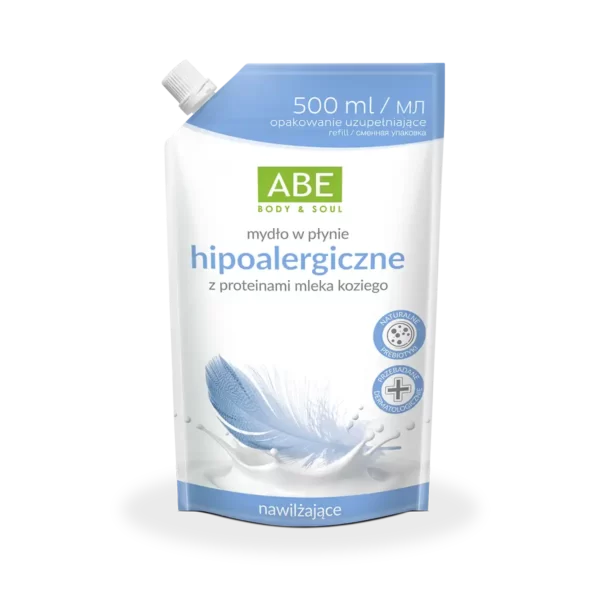 ABE mydło w płynie hipoalergiczne - zapas - saszetka