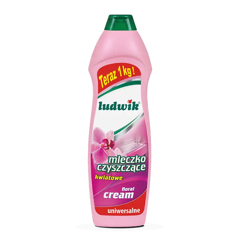 Ludwik mleczko czyszczące kwiatowe