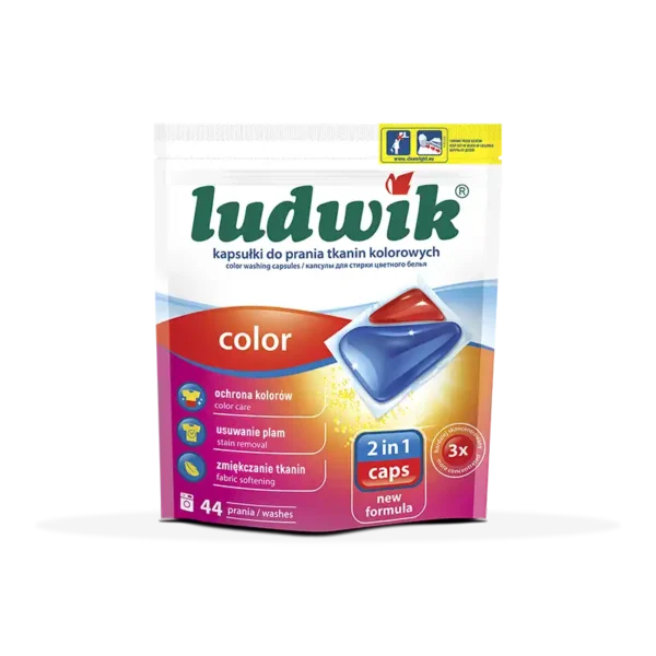 Ludwik kapsułki do prania tkanin kolorowych