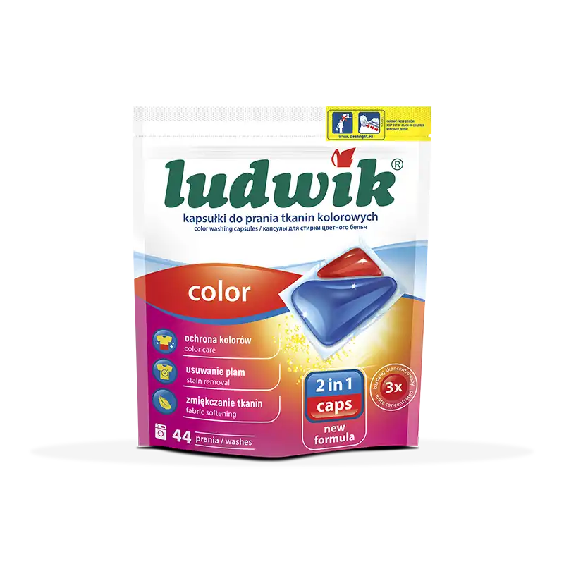 Ludwik kapsułki do prania tkanin kolorowych