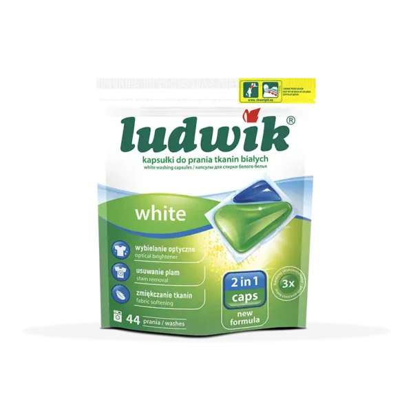 Ludwik kapsułki do prania tkanin białych