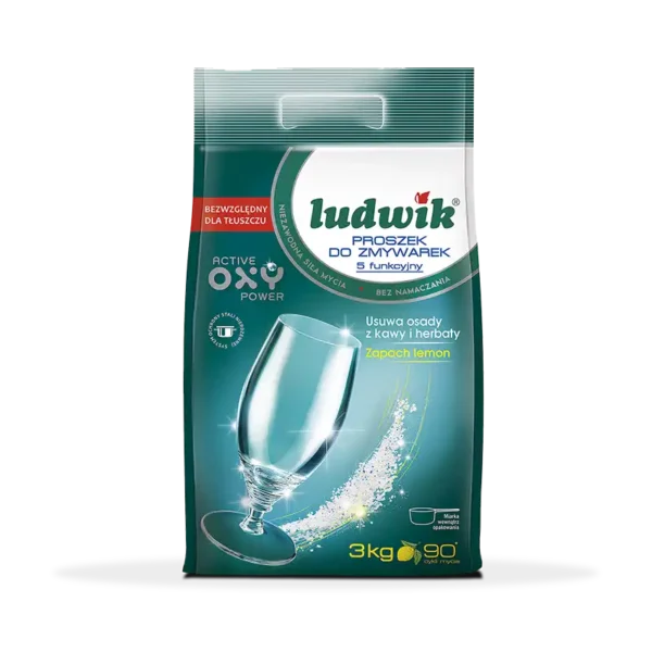 Ludwik 5 funkcyjny proszek do zmywarek 3 kg